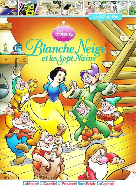 Couverture de l'album Disney (La BD du film) Tome 5 Blanche Neige et les sept nains
