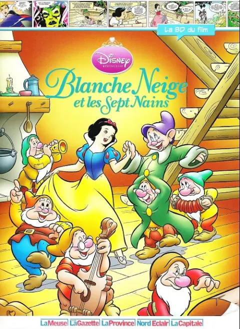 Disney - La BD du film Tome 5 Blanche Neige et les sept nains