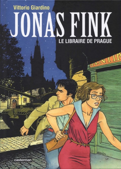 Couverture de l'album Jonas Fink Tome 3 Le libraire de Prague