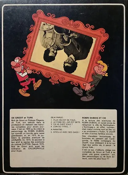 Verso de l'album Robin Dubois Tome 4 Loin du Tyrol