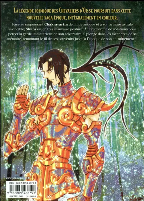 Verso de l'album Saint Seiya Épisode G - Assassin 9