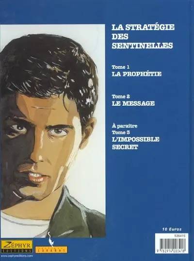 Verso de l'album La Stratégie des sentinelles Tome 2 Le message