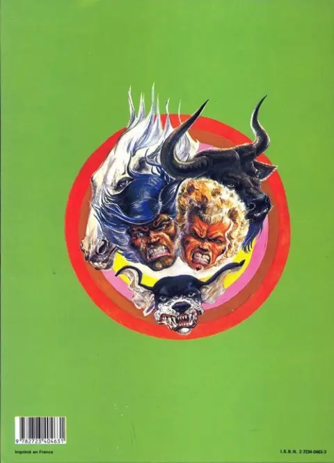 Verso de l'album La Terre de la bombe Tome 4 Les cracheuses oniriques