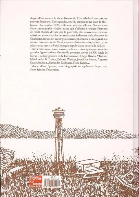 Verso de l'album Tina Modotti