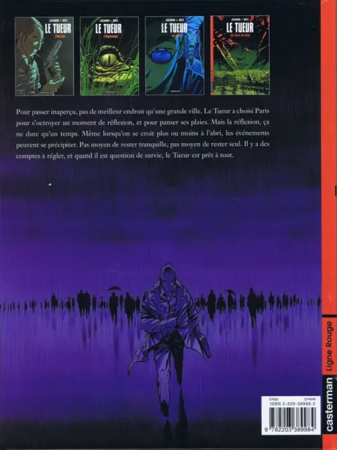 Verso de l'album Le Tueur Tome 4 Les liens du sang