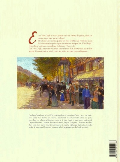 Verso de l'album Vincent et Van Gogh Tome 1