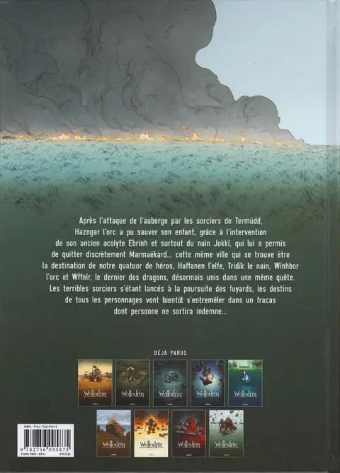 Verso de l'album Wollodrïn Tome 9 Les derniers héros 1/2
