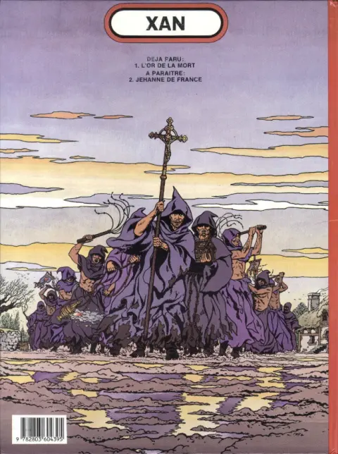 Verso de l'album Xan Tome 1 L'or de la mort