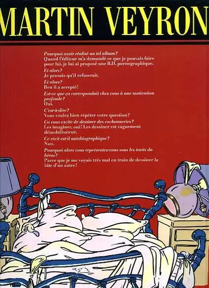 Verso de l'album L'Amour propre L'amour propre ne le reste jamais très longtemps