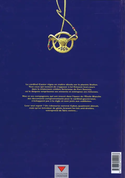 Verso de l'album Aquablue Tome 7 Étoile blanche - Seconde partie