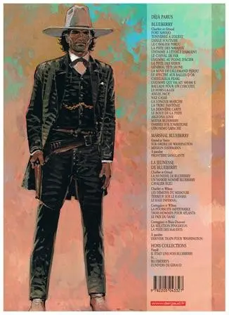 Verso de l'album Blueberry Tome 4 Le cavalier perdu