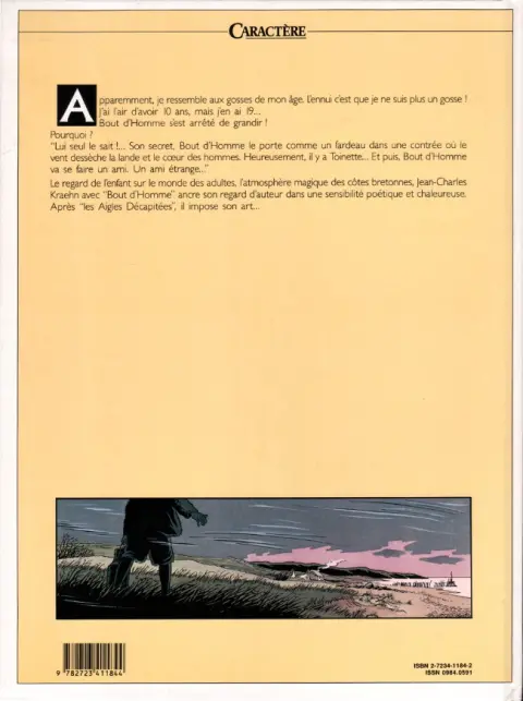 Verso de l'album Bout d'homme Tome 1 L'enfant et le rat