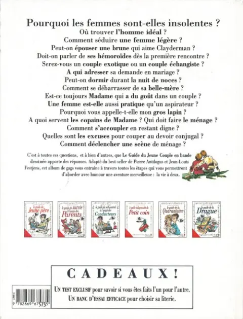 Verso de l'album Le Guide Tome 2 Le guide du jeune couple