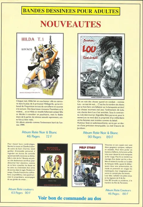 Verso de l'album Hilda Tome 2