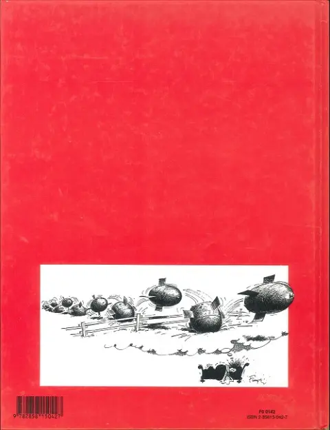 Verso de l'album Idées noires 1