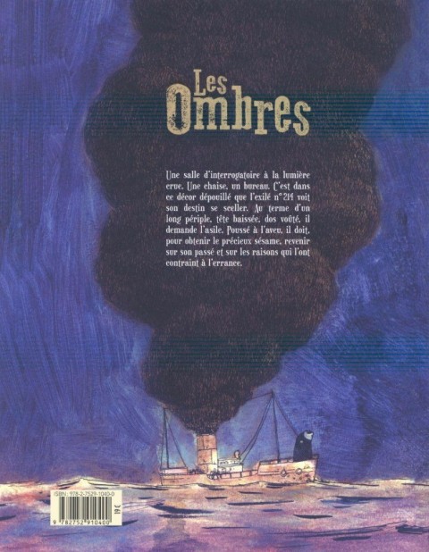 Verso de l'album Les Ombres