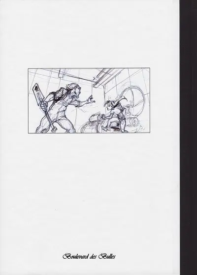 Verso de l'album Tessa agent intergalactique Tome 3 Beau Comme un Diyo