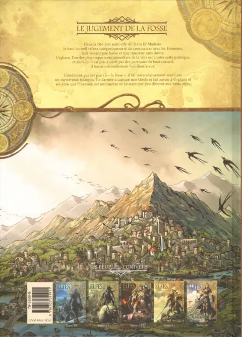 Verso de l'album Elfes Tome 14 Le Jugement de la fosse