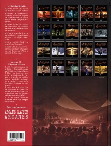 Verso de l'album L'Histoire secrète Volume 19 L'âge du verseau