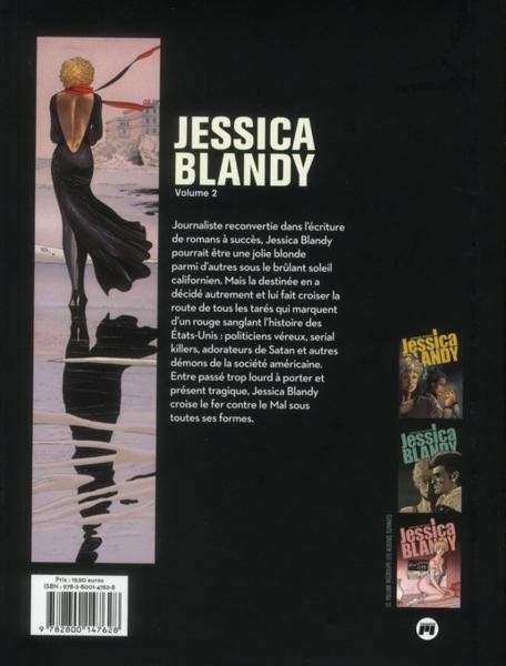 Verso de l'album Jessica Blandy Intégrale Volume 2