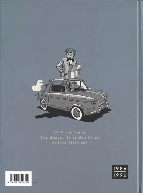 Verso de l'album Luc Leroi Par la suite (1986-1990)
