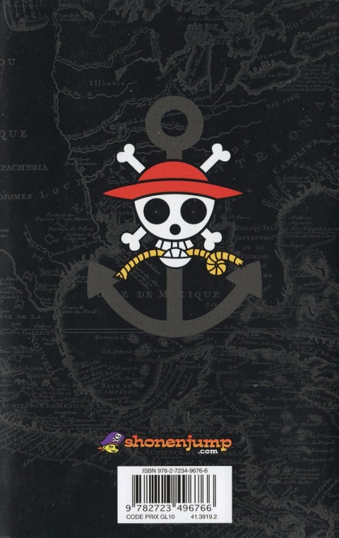 Verso de l'album One Piece Tome 68 Alliance entre pirates