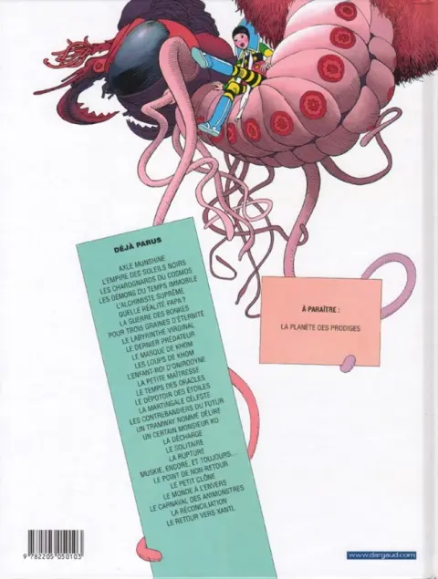 Verso de l'album Le Vagabond des Limbes Tome 30 Le retour vers Xantl