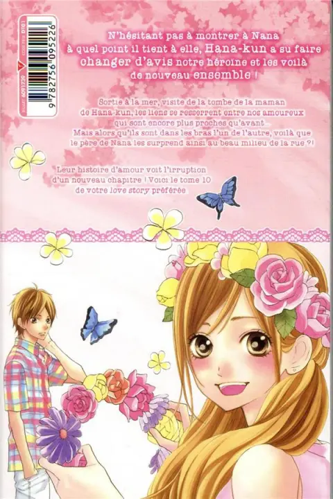 Verso de l'album I Love Hana-Kun 10