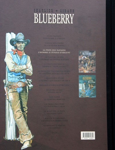 Verso de l'album Blueberry Intégrale Le Soir Volume 3