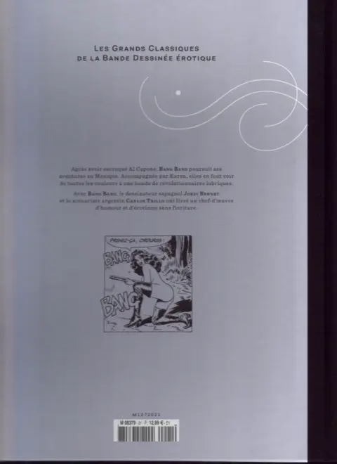Verso de l'album Les Grands Classiques de la Bande Dessinée Érotique - La Collection Tome 21 Bang Bang - tome 2