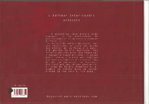 Verso de l'album Brumes sanglantes