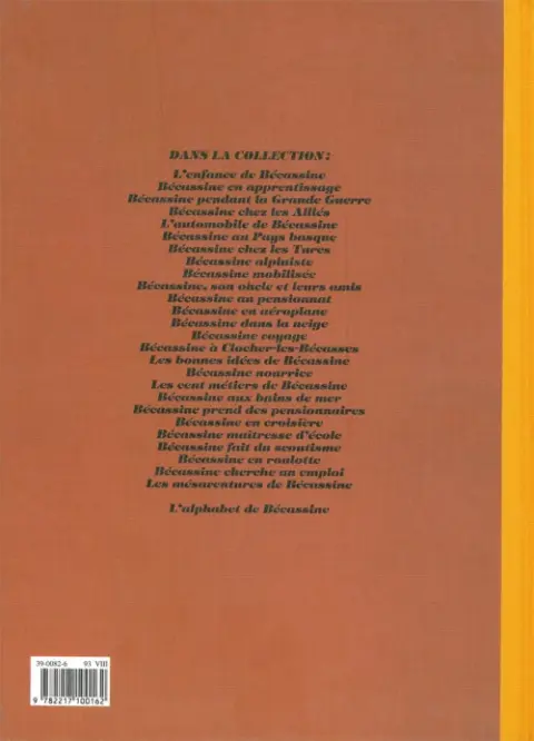 Verso de l'album Bécassine Tome 11 Les bonnes idées de Bécassine
