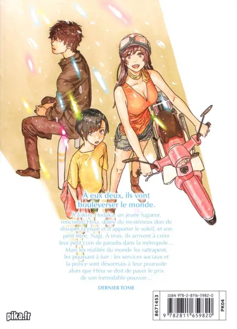 Verso de l'album Les enfants du Temps - Weathering With You 3