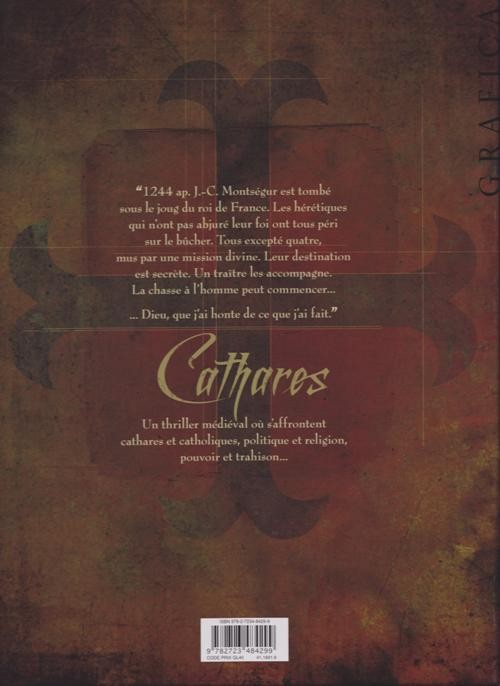 Verso de l'album Cathares Tome 2 Chasse à l'homme