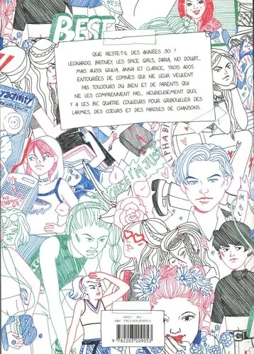 Verso de l'album Girl Power !