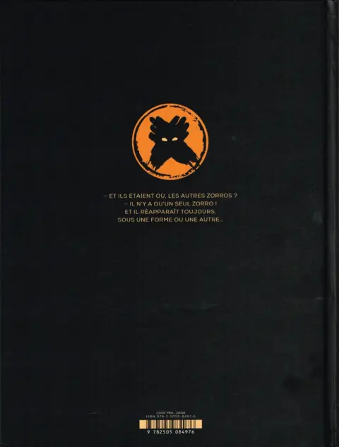 Verso de l'album Don Vega