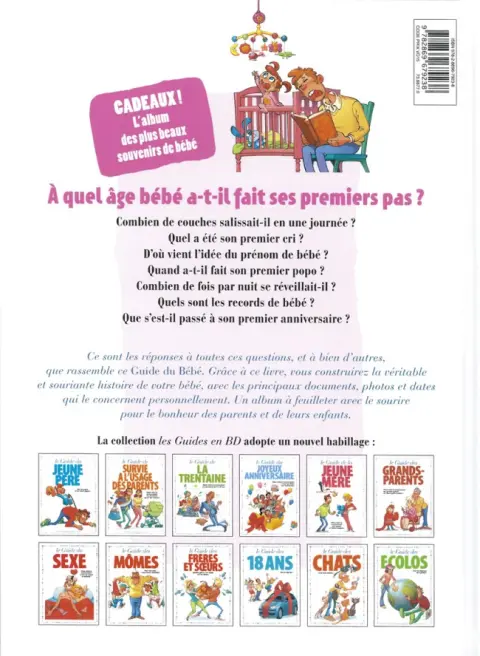 Verso de l'album Le Guide Tome 19 Le guide du bébé