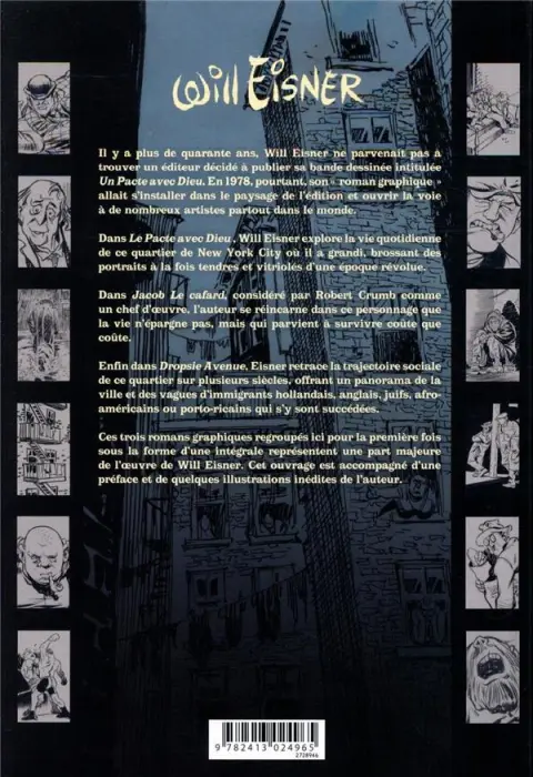 Verso de l'album La trilogie du Bronx