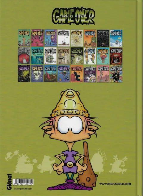 Verso de l'album Game over Tome 13 Toxic affair