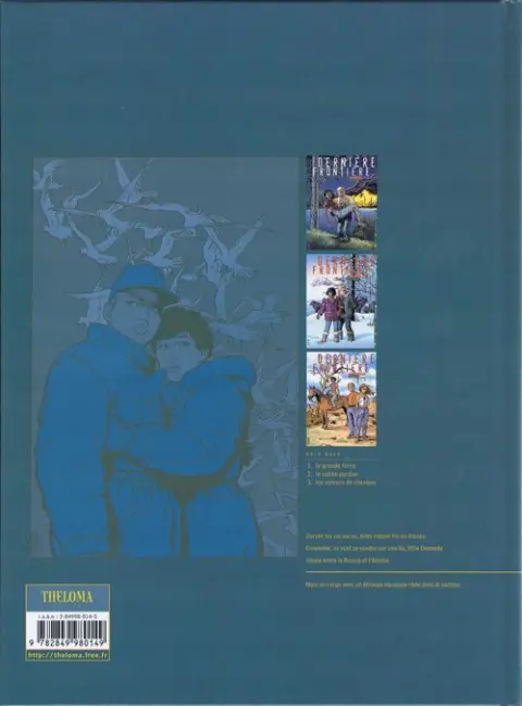 Verso de l'album Dernière frontière Tome 4 Little Diomède
