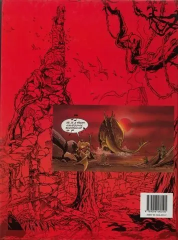 Verso de l'album Dinosaures Morts ou vifs