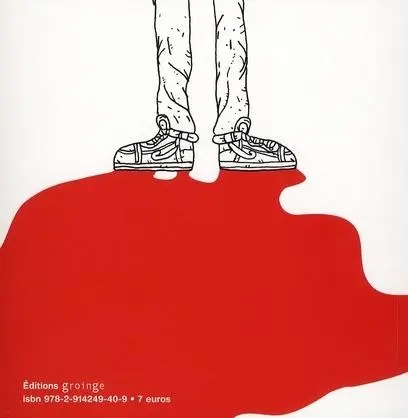 Verso de l'album Dunk chicken and blood Tome 1