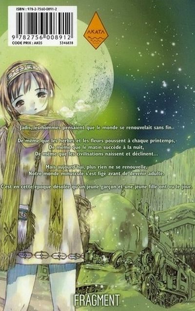 Verso de l'album Fragment Tome 6