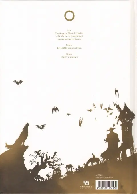 Verso de l'album Freaks' Squeele Tome 6 Clémentine