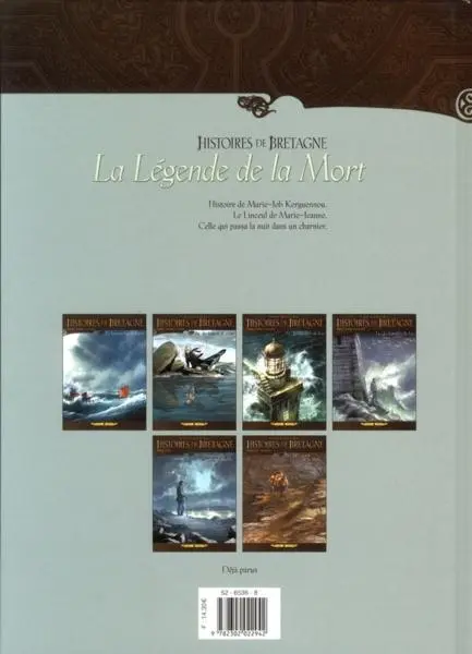 Verso de l'album Histoires de Bretagne Tome 6 La légende de la mort - Livre 1