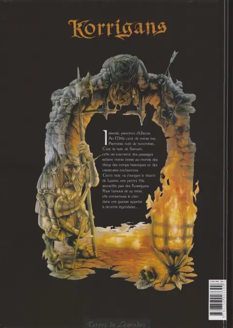 Verso de l'album Korrigans Tome 3 Le peuple de Dana