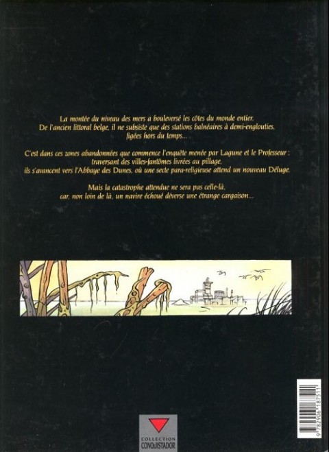 Verso de l'album Lagune L'abbaye des dunes