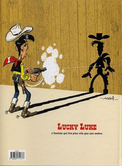 Verso de l'album Les aventures de Lucky Luke Tome 2 La corde au cou