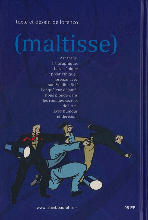 Verso de l'album Maltisse