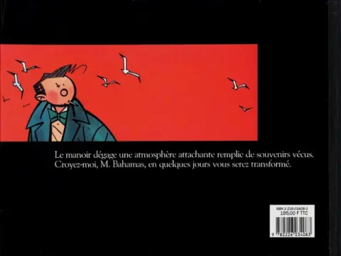 Verso de l'album Manoir